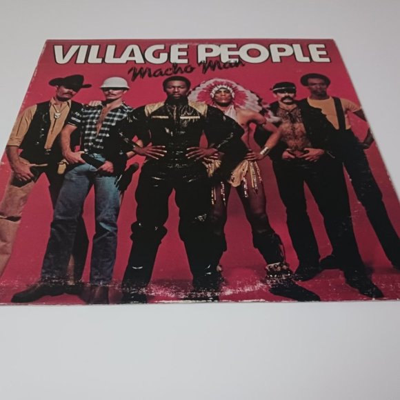 Vintage Village People Macho Man vinyl record, 1978 original first pressing - Picture 7 of 12